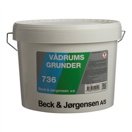 Beck og Jørgensen B&J 736 grunder vådrum vådrumsgrunder