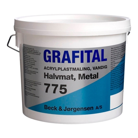 B&J 775 Grafital Kobbermaling 2,7 Liter