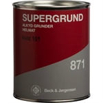 B&J 871 Supergrund Trägrund Vit 1 Liter